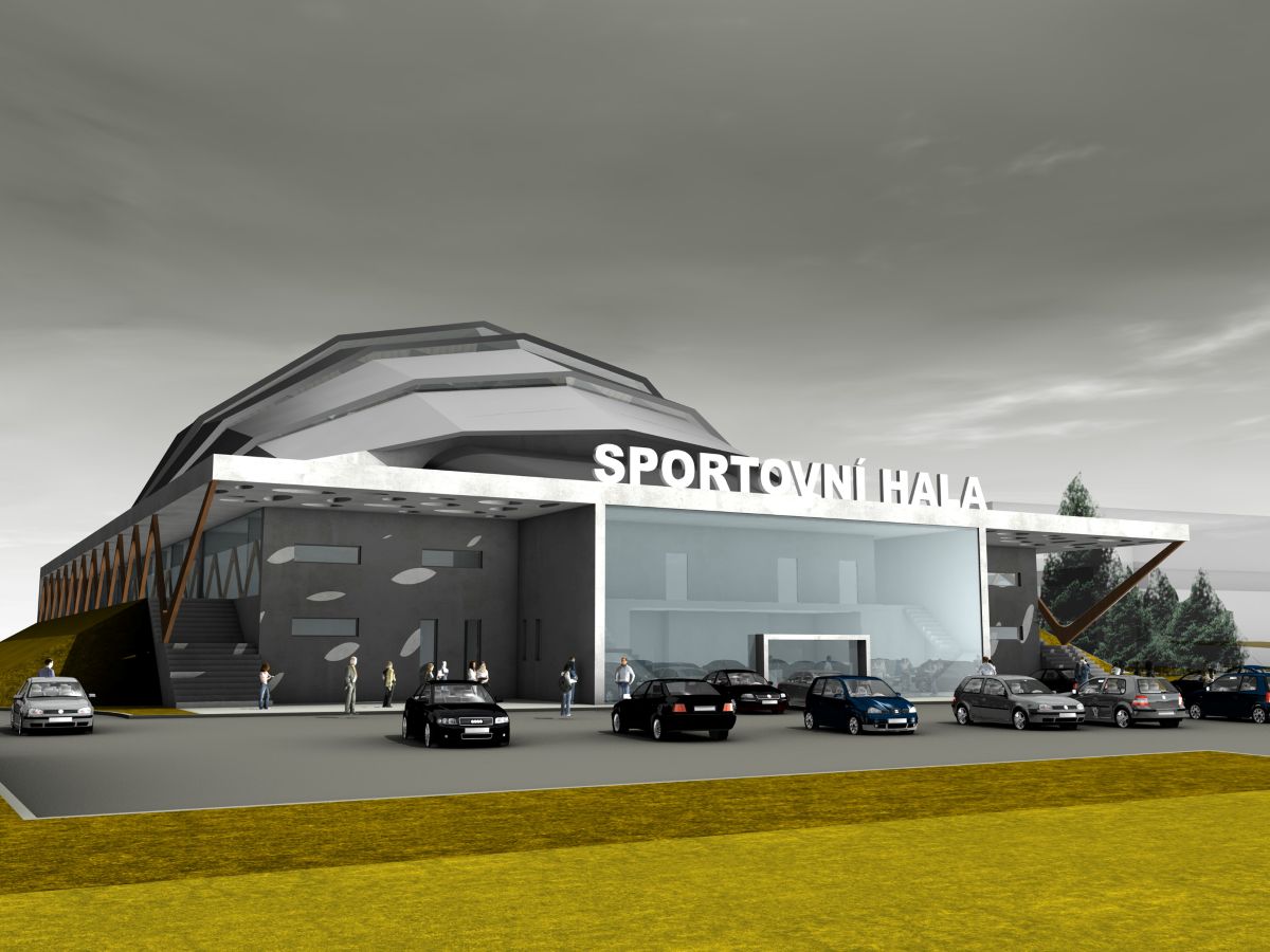 Občanské stavby - Kolín sportovní hala